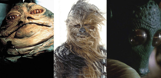 Chewbacca, Jabba the Hutt, Greedo, Star Wars, Best Aliens Chewbacca, Jabba the Hutt, Greedo, Star Wars, Best Aliens